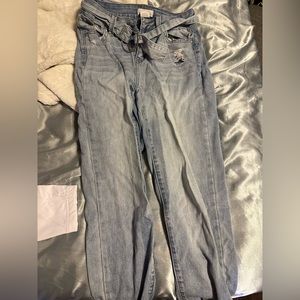 Sky and sparrow light blue denim jeans